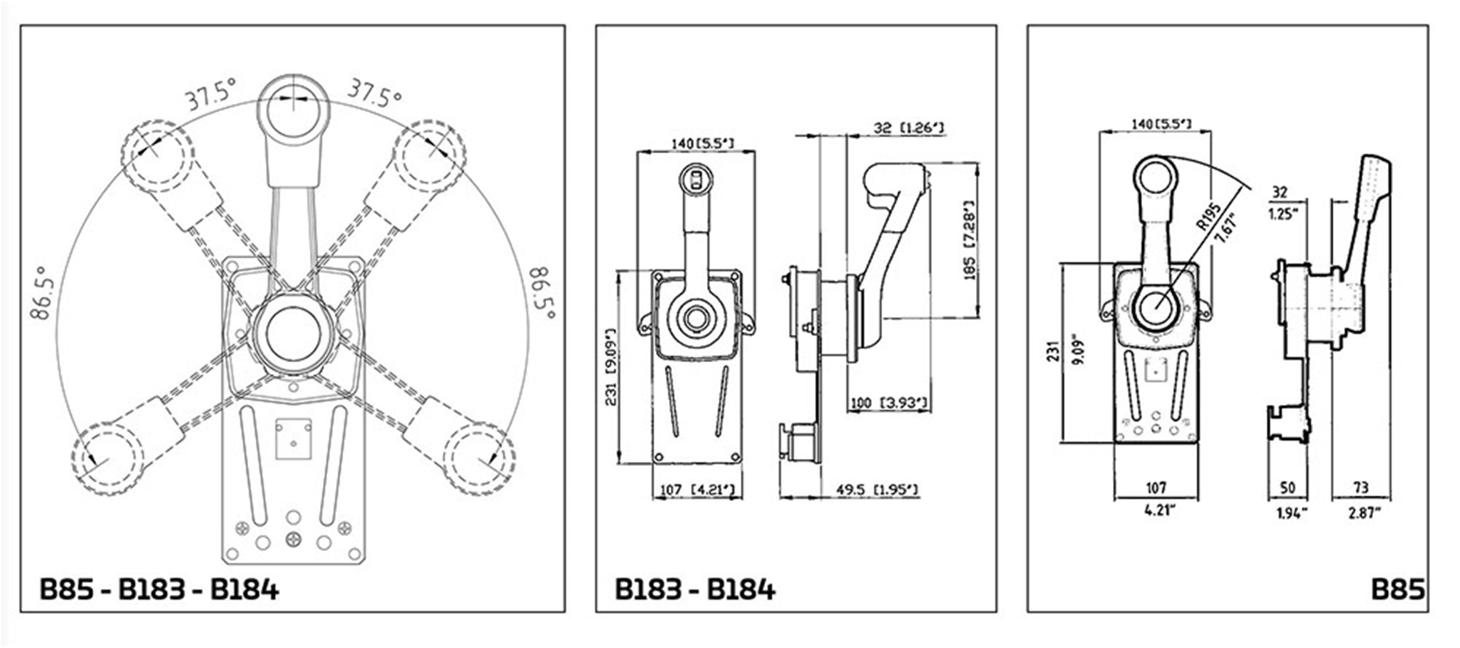 B184 Mercury Specification Controler