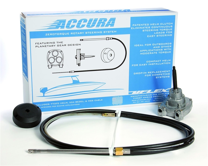 Accura™ 15 Feet No Feedback W/Tilt Packaged Steering System